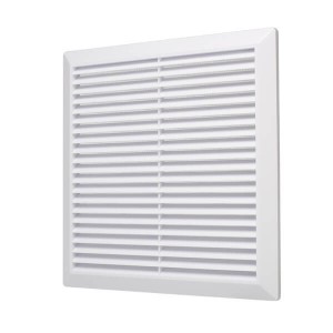 Решетка вентиляционная 300*300мм Storm белая 